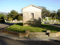 Wickersham Crypt in Petaluma