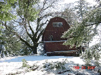 Jon Carrol's Cabin in Winter